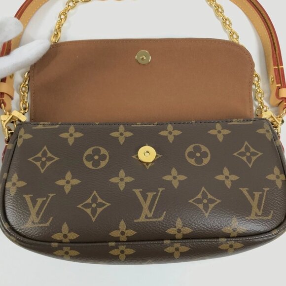 LOUIS VUITTON M81911 Monogram Wallet on Chain Ivy Clutch 3-way bag Shoulder Bag - Picture 8 of 14